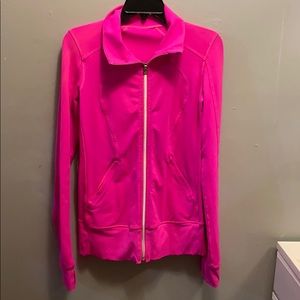hot pink lulu lemon jacket